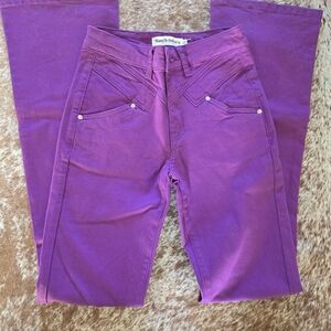 Purple Denim Ranch Dress'n Jeans